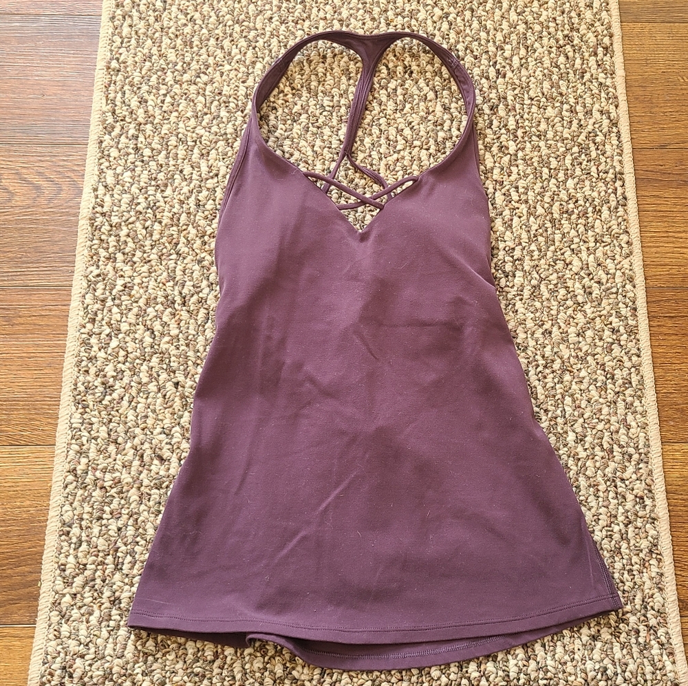 Lululemon XS Purple Halter Top